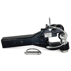 Gancho Engate Removivel Com Bola E Pino AVM GB01P Tipo G Pintle Hook
