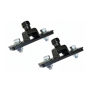 Kit Suporte Cavalete Fixacao Quadro Parabrisa Jeep CJ3B 53 54