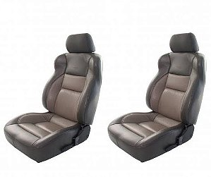 BANCO RALLYE DESIGN DAKAR EM COURVIN / TECIDO (PAR)