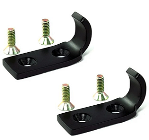 Prendedor inferior do quadro do para-brisa Jeep CJ5 CJ6 Par