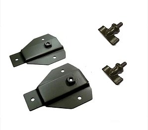SUPORTE DO CAJADO TRIÂNGULO LATERAL COM BORBOLETA JEEP M38 e M38A1