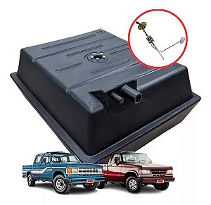 TANQUE COMBUSTIVEL PLASTICO C/ BÓIA CHEVROLET A20 C20 D20 1983/92 95 L