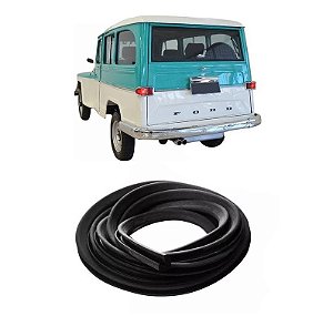 Borracha Porta Mala Traseira Rural Ford Willys