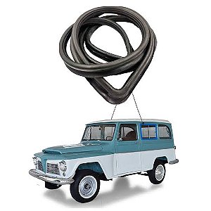 Borracha Lateral Móvel Jeep Rural Ford Willys