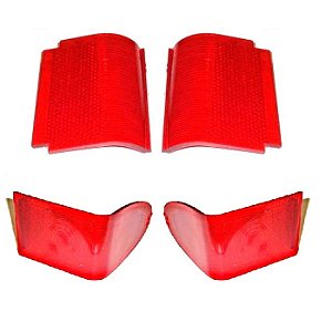 Kit De Lentes Traseiras Rural e F75 Ford Willys