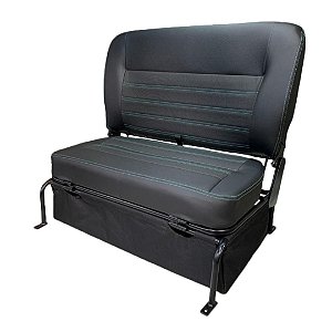 Banco traseiro dobrável com Caixa de Ferramanta Jeep Willys CJ3 / CJ5