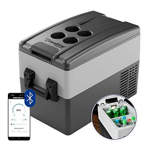 GELADEIRA PORTÁTIL 31L BIVOLT DIGITAL RESFRI AR C/ CESTO ORGANIZADOR