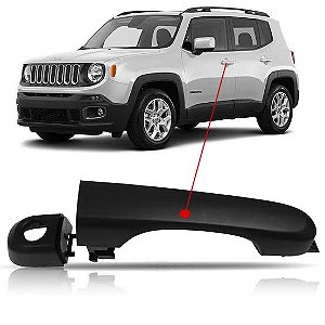 Maçaneta Externa Porta Jeep Renegade 2015 a 2019 Dianteira LE