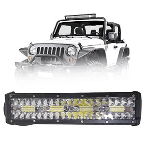 FAROL DE MILHA BARRA LED BIVOLT 240W 31CM
