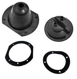 Kit Guarda Pó Do Cambio E Reduzida Jeep Ford Willys F75 Com Aro