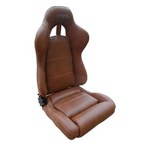 Banco Concha Reclinável em Couro Jeep Wiilys/Ford / Troller / Pick-up