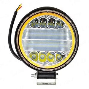 FAROL DE MILHA AUXILIAR 24 LEDS 72W 40MM BRIWAX - FK-Y3072W