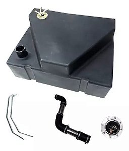 Tanque Traseiro Jeep Cj5 Com Bocal Cintas Mangueiras
