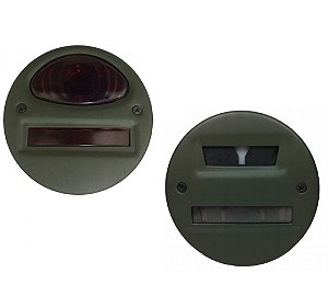 LANTERNA TRASEIRA MILITAR JEEP GPW MB E VIATURAS MILITARES - PAR
