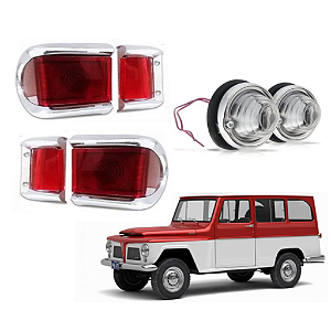 Kit Lanterna Rural Ford / Willys