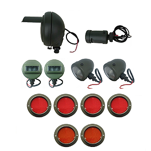 Kit Iluminacao Militar Toyota Xingu Blackout Lanternas