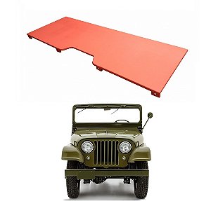 TAMPA TRASEIRA FIXA COM REFORCO MODELO JEEP MILITAR M520