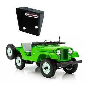 Suporte De Carroceria Altura 100mm Chapa 3/16" Jeep Willys