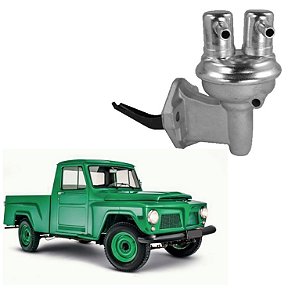 Bomba De Combustível F75 /Jeep Willys /Rural/ F100 / Maverick 6cc 3000