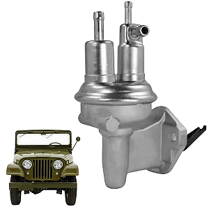 Bomba De Combustível Mecânica 4 Cilindros (Motor OHC) - Jeep, Rural, F-75, F-100 e Maverick