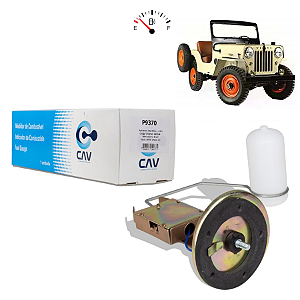 Bóia Medidor Combustível Com Junta Jeep Willys Cj3 (5 Furos)