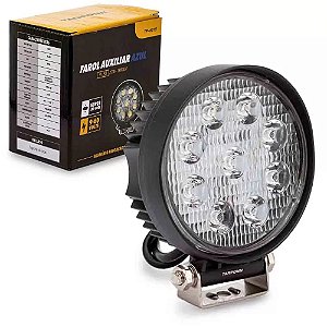 Farol Auxiliar TARPONN Redondo 9 LEDs 27W 9~60v  Azul
