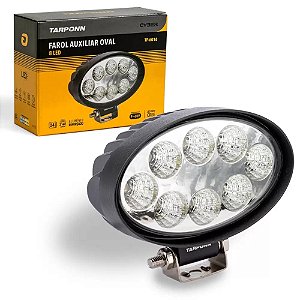 Farol Auxiliar TARPONN Oval 8 LEDs 24W 9~60V 6000K