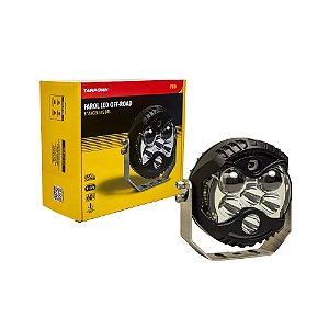 FAROL LED OFF-ROAD 5" COM DRL ALUMÍNIO 60W 12.000LM PRO 9~36V 6.000K