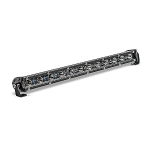 BARRA DE LED CYBER 34 CM 12 LEDs 36W FOCO ABERTO 9~36V BRANCO FRIO 6.000K