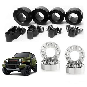 Kit Lift de Suspensão 2 Polegadas e Espaçador 38,1 mm Troller 2015/21