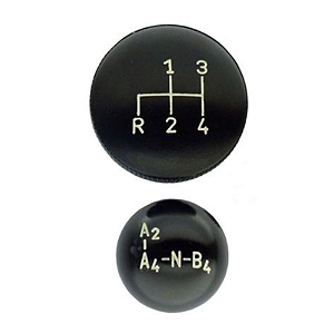 JOGO DE BOLA DE CÂMBIO TOYOTA BANDEIRANTES 4 MARCHAS RED 4X4 PRETA