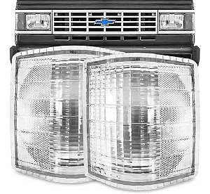 Lanterna Dianteira Cristal Chevrolet D20 A20 C20 (85/87)