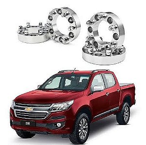 Espaçador Alargador Rodas 38mm Avm Chevrolet S10 2012 Em Diante - Jogo