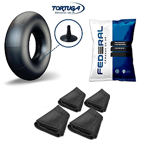 Kit 4 Câmara De Ar Para Pneu 750-16 Tr15 Ag 1416 - By Tortuga