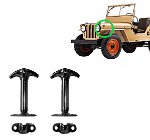 FECHO PRENDEDOR E PRESILHA TRAVA DO CAPÔ JEEP FORD / WILLYS