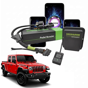 PEDAL BOOSTER CHIP PEDAL DELAY ACELERADOR PREDADOR JEEP GLADIATOR