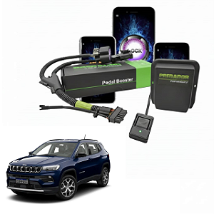 PEDAL BOOSTER CHIP PEDAL DELAY ACELERADOR PREDADOR JEEP COMPASS