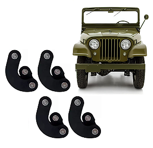 Kit Jumelo De Conforto Jeep Willys / Ford Pickup Comfort  13cm