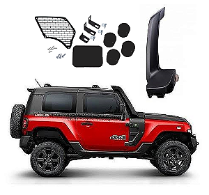 SNORKEL ORIGINAL TROLLER BOLD PRETO - ACESSÓRIO ORIGINAL TROLLER
