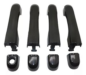 Kit Maçaneta Externa Porta Jeep Renegade 2015 a 2019 Diant./Tras LD/LE
