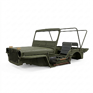 Kit Carroceria Jeep Willys CJ3A 1951 Militarizado