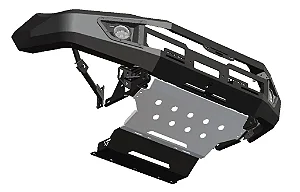 PARACHOQUE DIANTEIRO TRITON GL 2008/12 c/ Peito  Alumínio e Farois LED