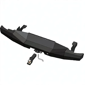 Parachoque Traseiro Engate Hilux 2005-2015 Predador 4x4