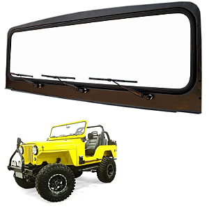 Quadro De Parabrisa Completo Jeep Ford Willys Cj5 Todos  1955 a 1983