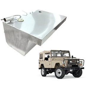 Tanque de Combustível Inox Jipe Javali 1989 A 1994 75 Lts