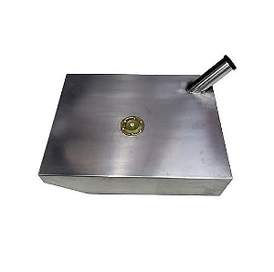 Tanque Combustivel Inox Jeep Cj3 39 Lts Com Boia E Tampa