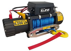 Guincho Elétrico 12v 9000 Libras 4080 KG Com Cabo Sintético