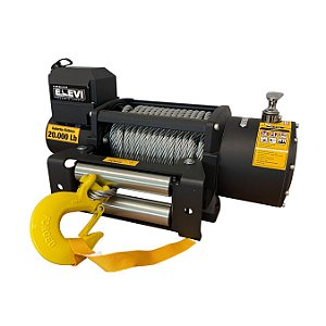 Guincho Elétrico 24v 20.000 Libras / 9.071 Kg  c/ Cabo de Aço