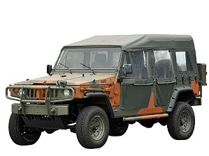 CAPOTA MILITAR AGRALE MARRUÁ VTL REC 11 – METRALHADORA