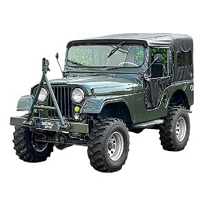 CAPOTA FIXA JEEP WILLYS / FORD CJ5 PRETA